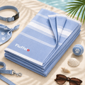 Blue Beach Towel