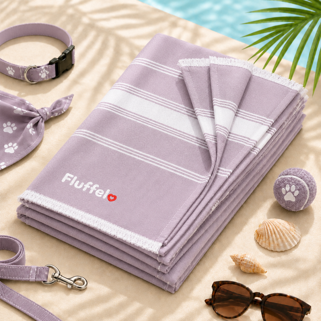 Orchid Beach Towel